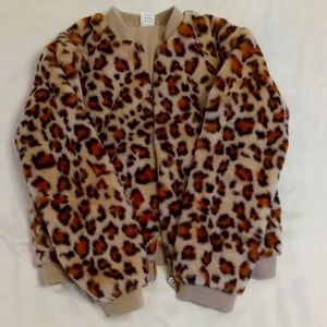 Super cute leopard print jacket